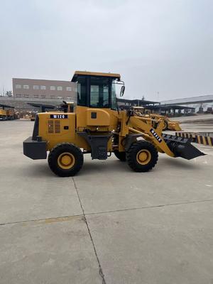 미니 휠 로더 1 톤 2 톤 건설용 소 석가 덩어리 0.6m3 0.8m3