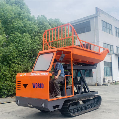 과일 수송을 위한 4WD 농업 궤도형트랙터 작은 덤퍼