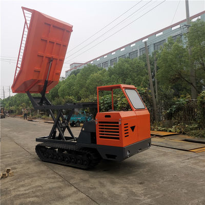 고전력 엔진과 2600RPM 크롤러 작은 덤퍼 기름야자나무 견인차