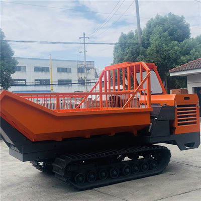 야자유 생산을 위한 전기 시작 크롤러 작은 덤퍼 35HP 기름야자나무 견인차