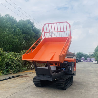 야자유 생산을 위한 전기 시작 크롤러 작은 덤퍼 35HP 기름야자나무 견인차