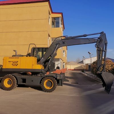 4WD 작은 굴착기 기계 0.6m3 버킷 작은 굴삭기 기계