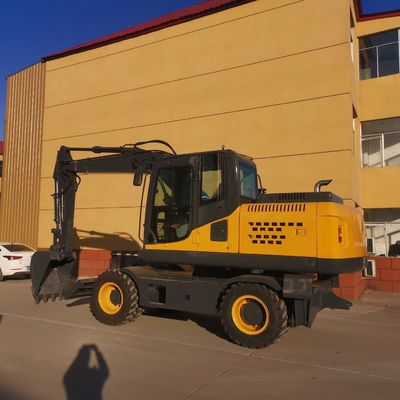 4WD 작은 굴착기 기계 0.6m3 버킷 작은 굴삭기 기계