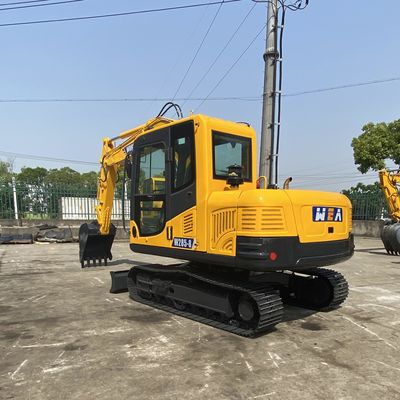 2200 kw 작은 무한궤도 굴착기 옐로우 컬러 극소 소형 굴삭기
