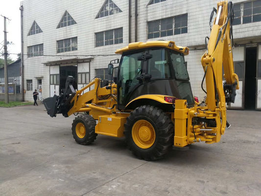 4X4 백호 휠 로더 새로운 조건 신뢰성 작은 백호 로더