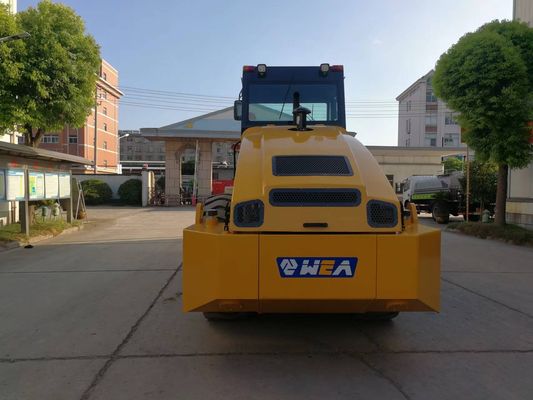 양면 북 진동성 도로용 롤러 과중한 업무는 도로용진동다짐기의 뒤에 걷습니다