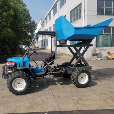 4륜 구동 14hp 디젤 팜 오일 트랙터 장비 휠베이스 2150mm