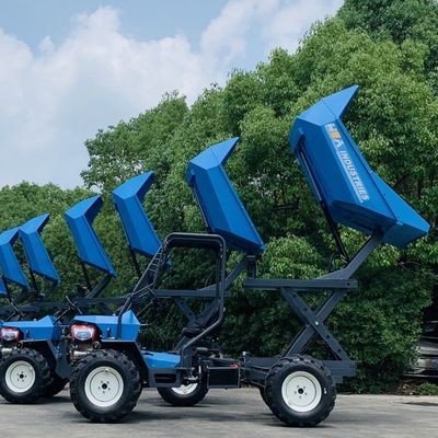 4륜 구동 14hp 디젤 팜 오일 트랙터 장비 휠베이스 2150mm