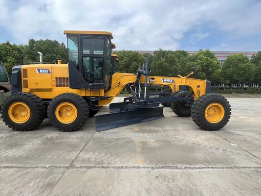 공기조화를 가진 Komatsu 97kw 중장비 모터 그레이더