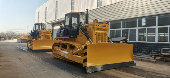 23500kg 트랙형 로더 도저(트랙 슈즈 38개 포함) 각 측면 블레이드 6.4 cbm 블레이드