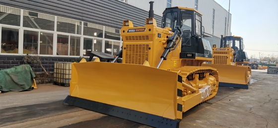 각 측면 100hp 165HP 220HP 320HP에 38개의 궤도 신발을 가진 560mm 궤도 유형 트랙터 불도저
