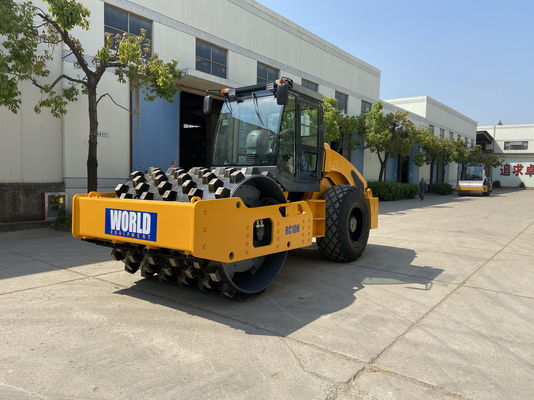 2130mm 고 진동 탕덤 롤러 ±35° 스티어링 앵글