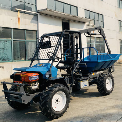 앞축 4WD 팜 오일 트랙터 휠베이스 2150mm 후축축 4WD