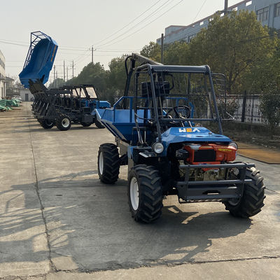앞축 4WD 팜 오일 트랙터 휠베이스 2150mm 후축축 4WD