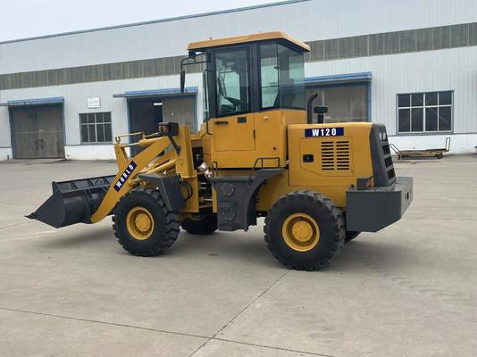 미니 휠 로더 1 톤 2 톤 건설용 소 석가 덩어리 0.6m3 0.8m3