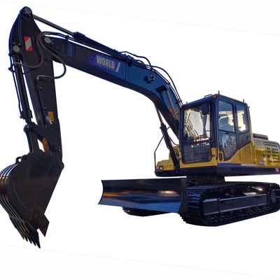 0.6m3 수력 무한궤도 굴착기 신뢰성 고무 궤도 굴삭기