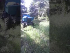 농업용 타이어 타입 디젤 엔진을 사용하는 팜 오일 트랙터