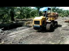 14마력 엔진 소형 농업 트랙터 팜 오일 플랜테이션용 전력 트랙터